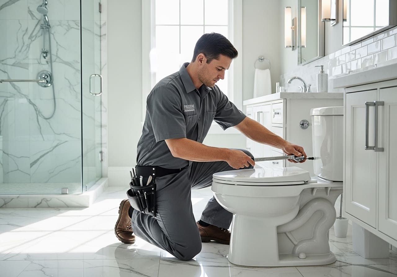 Toilet Repair & Installation in Linden