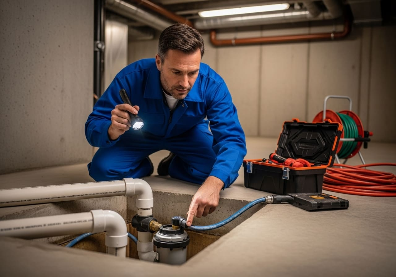 Sump Pump Installation & Repair in Linden